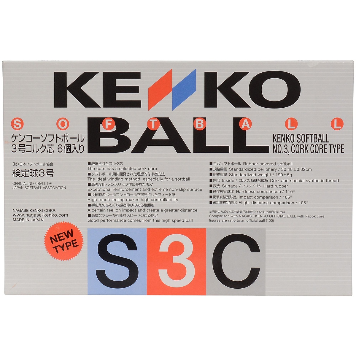Kenko ケンコー ケンコー ソフトボール 3号球 ボックス 野球 ソフトボール ボール Wht S3cp6new ケンコー 野球 ソフトボール ボール ケンコー ソフトボール 3号球 ボックス Kenko Shootwala Com