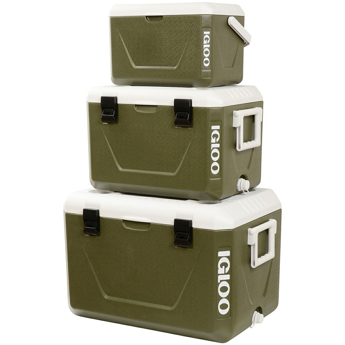 楽天市場 Igloo イグルー Nesting Cooler 11l Tank Green キャンプ用品 クーラーボックス ハードクーラー 小型 中型 10l 30l リットル Tank Green スポーツオーソリティ 楽天市場店