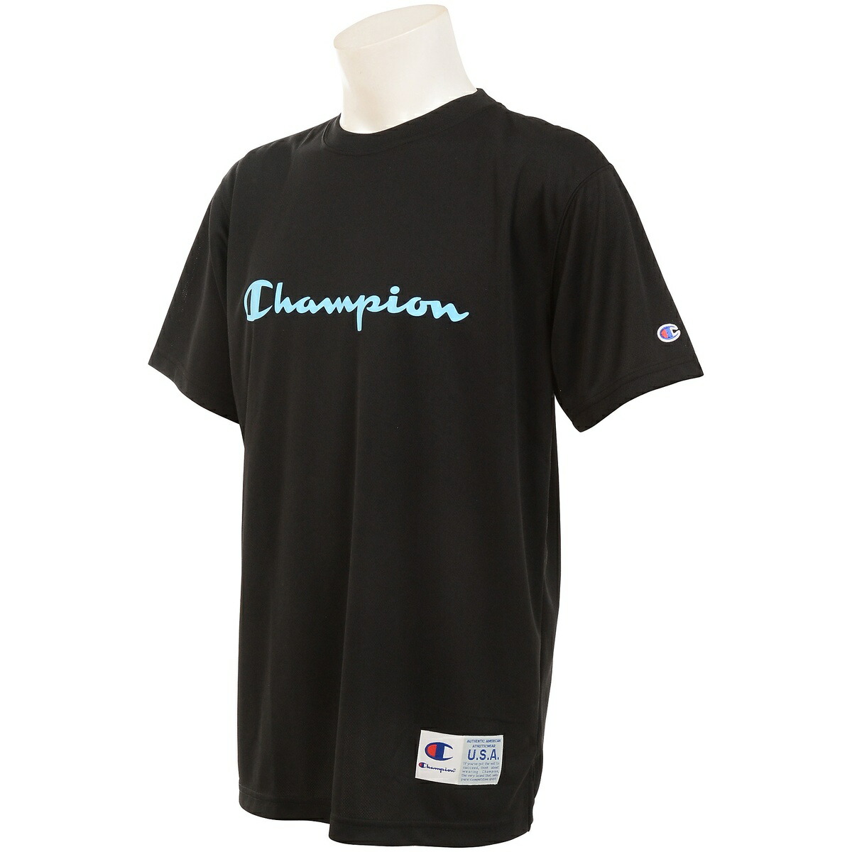 楽天市場】○ Champion (チャンピオン) VENTILATION T-SHIRT バスケットボール メンズ 半袖Tシャツ メンズ ブラック C3-TB344  090 : スポーツオーソリティ 楽天市場店