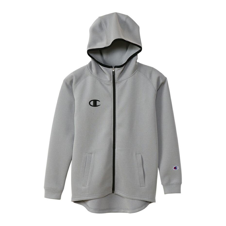 Champion チャンピオン Zip Up Parka バスケットボール ジュニア ウェア ジュニア オックスフォードグレー Ck Ub1 070 Dsmre Com