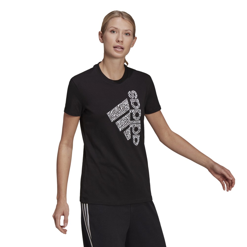 楽天市場】アディダス (adidas) W MH ワンポイント Tシャツ レディーススポーツウェア Tシャツ レディース ブラック GUN76  FM5304 : スポーツオーソリティ 楽天市場店