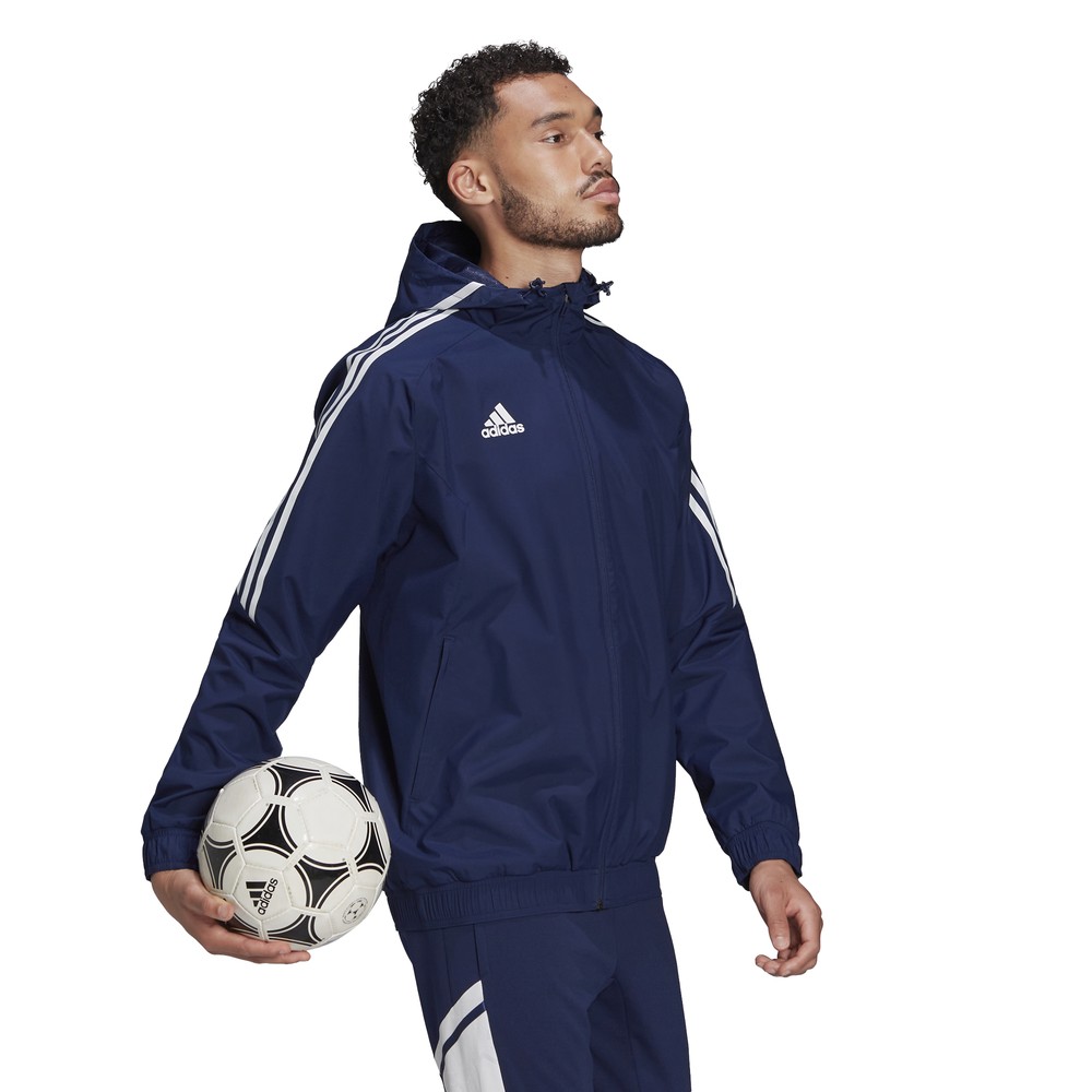 アディダス adidas コンディボ22 オールウェザージャケット CONDIVO22 ALLWEATHER JACKET サッカー ピステ メンズ  チームネイビーブルー KMG02 HA6266 【SALE／99%OFF】