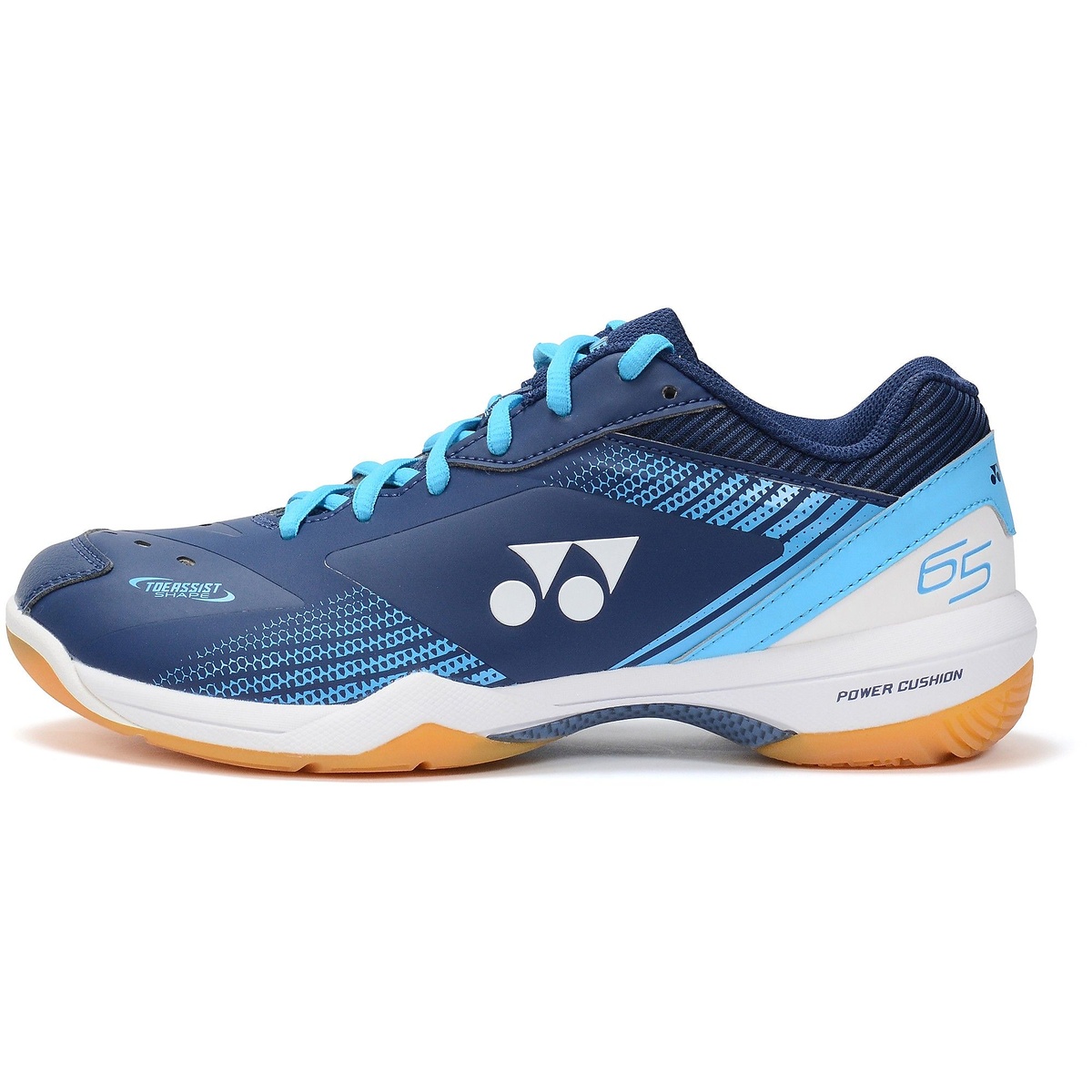 ヨネックス YONEX パワークッション65Zワイド バドミントンシューズ ネイビーブルー SHB65Z3W 019