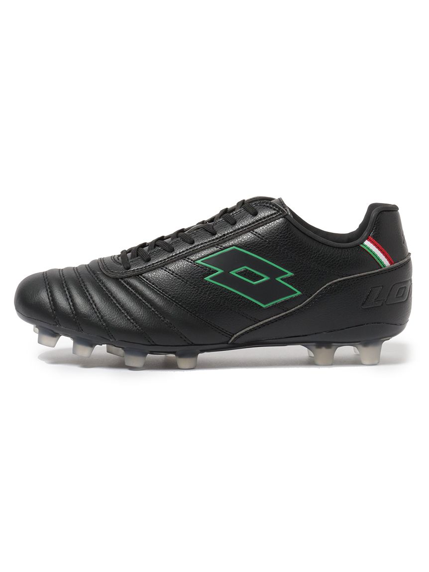 2021セール ロット LOTTO STADIO 200 HG JPN サッカー スパイク メンズ ALL BLACK FLAG GREEN LO- Y22-002-015 fucoa.cl