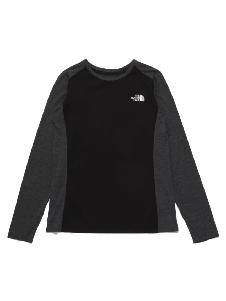 ザ ノース フェイス THE NORTH FACE L S HYBRID GTD MELANGE CREW  ロングスリーブハイブリッドGTDメランジクルー ランニング ウェア 長袖Tシャツ レディース ZK NTW62275 95％以上節約