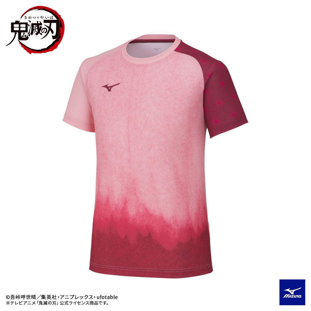 ミズノ MIZUNO キメツノヤイバTシャツ ラケットスポーツ アパレル 65:禰豆子 62JA2Z2165 期間限定60％OFF!