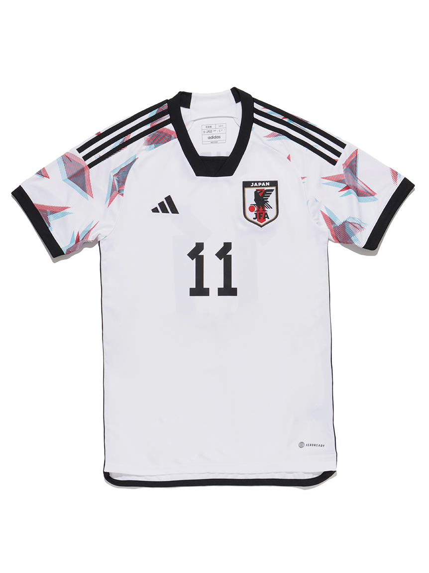 値引き アディダス Adidas サッカー日本代表 22 アウェイ レプリカ ユニフォーム No11久保 オフィシャルマーキング付 サッカー 日本代表 ホワイト Hy649 Hf1844 11クボ Learnarabicmusic Com