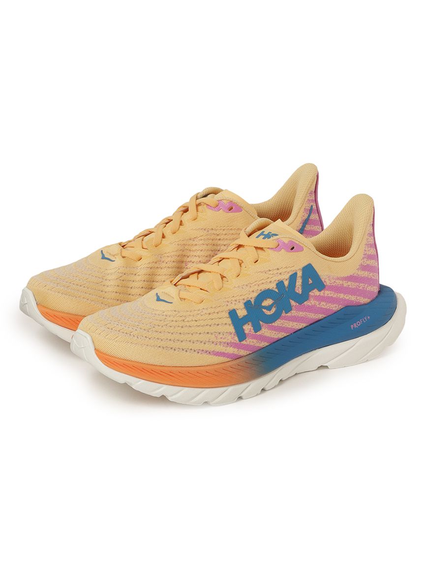 ビタミンカラーのハーモニー HOKA ONE ONEランニングシューズ27cmWIDE