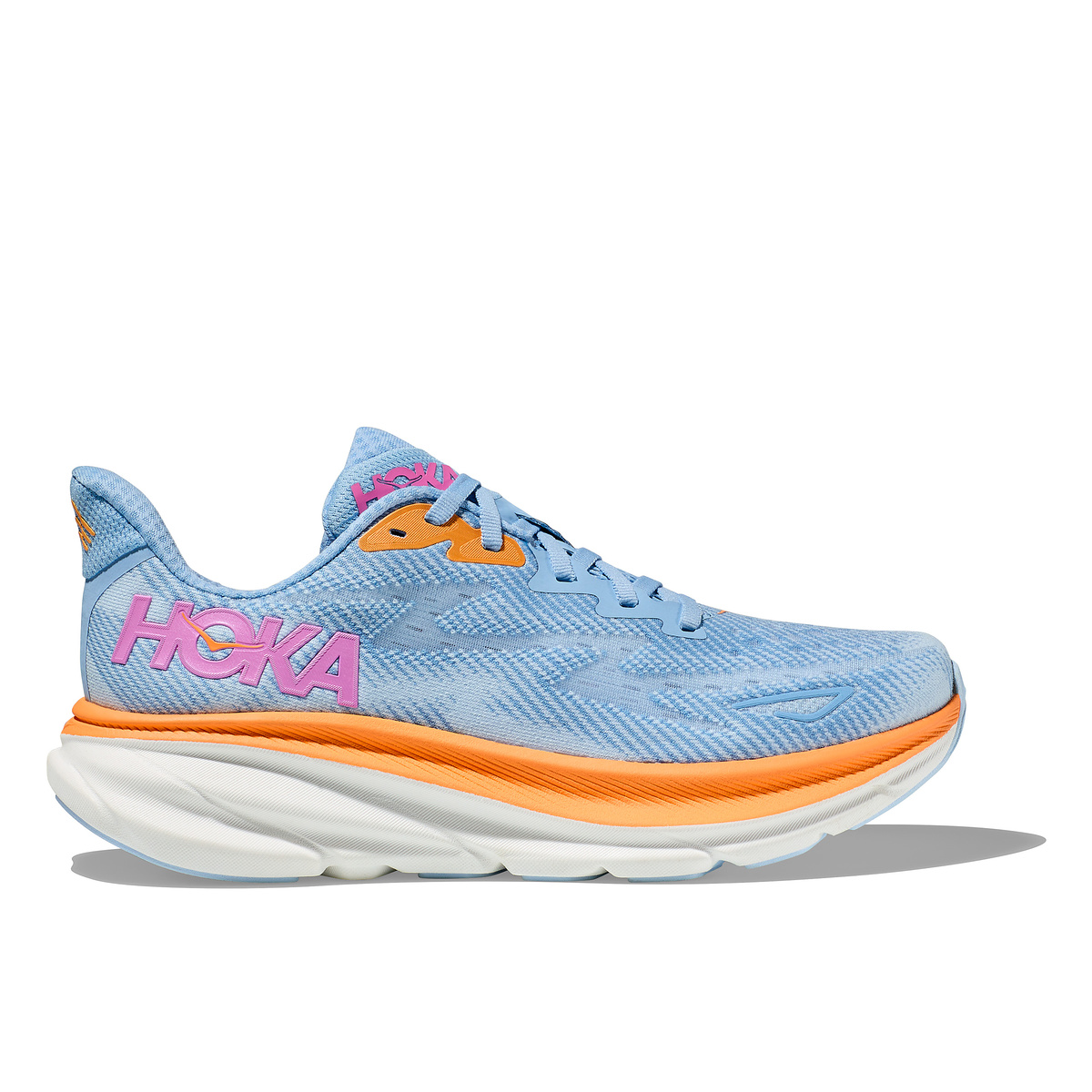 ホカ オネオネ (HOKA ONEONE) W CLIFTON 9 WIDE ランニングシューズ レディース レディース AIRY BLUE / ICE WATER 1132211-ABIW