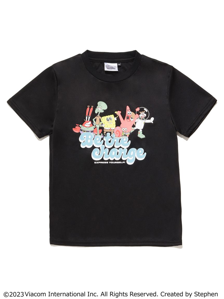 楽天市場】スポンジボブ チェンジ Tシャツ ジュニアスポーツウェア T