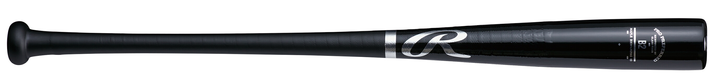 ** 【Rawlings/ローリングス】【BHW4MPAG】【PRO PREFERRED グラスファイバー巻きメイプル】【木製】野球 バット