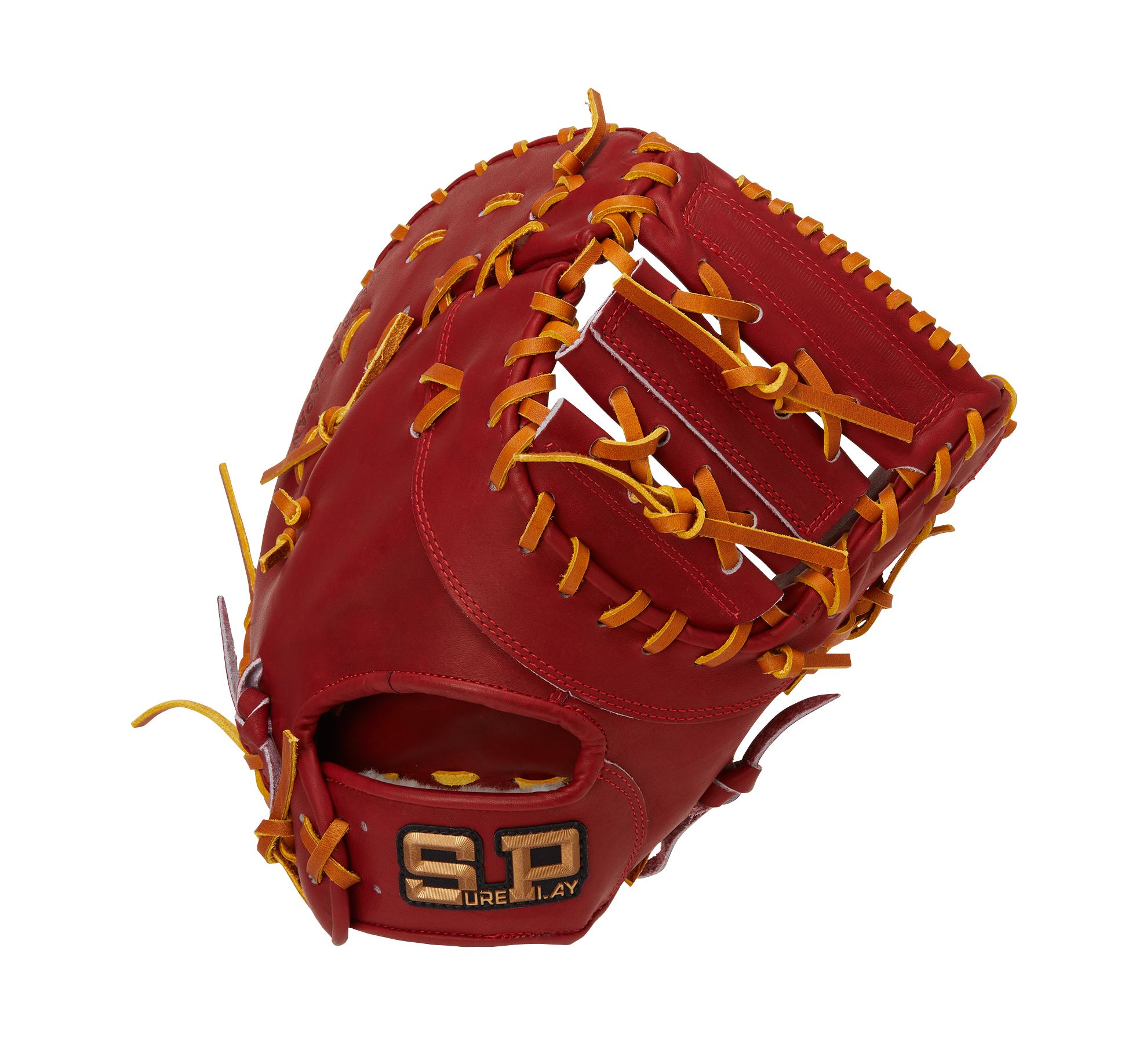 Sure Play シュアプレイ 硬式用ファーストミット SBF-BP380 楽天市場】シュアプレイ SBF-BP380 ブラック 右投げ用 国産硬式