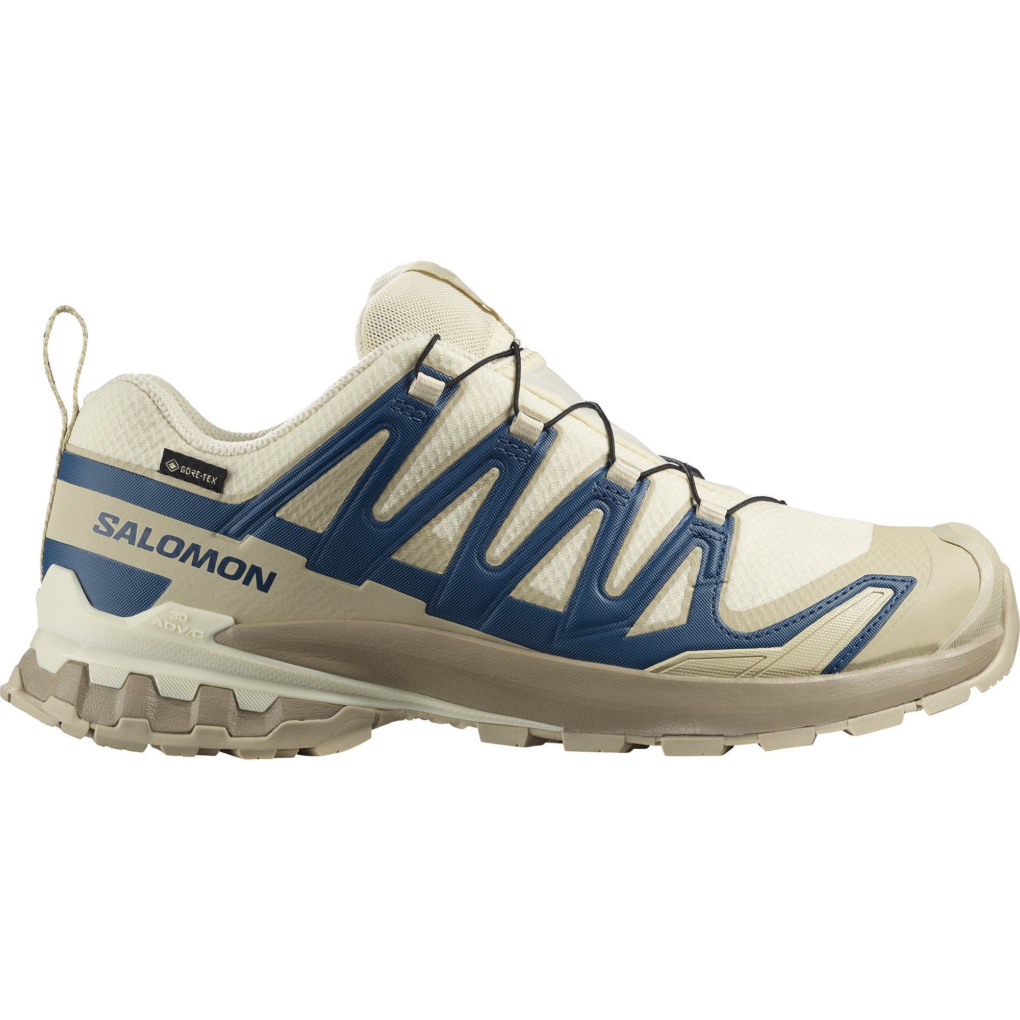 **【尖んがり10倍客体】【Salomon/サロモン】 【L47987500】 【XA PRO 3D V9 GTX Transparent Yellow/Gibraltar Sea/Bo】   トレイル フットウェア 成人男性用トレイルランニングシューズ