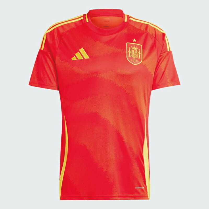 adidas 2013 スペイン代表ホームユニフォーム　チャンピオンパッチ付き adidas 2013 スペイン代表ホームユニフォーム チャンピオン