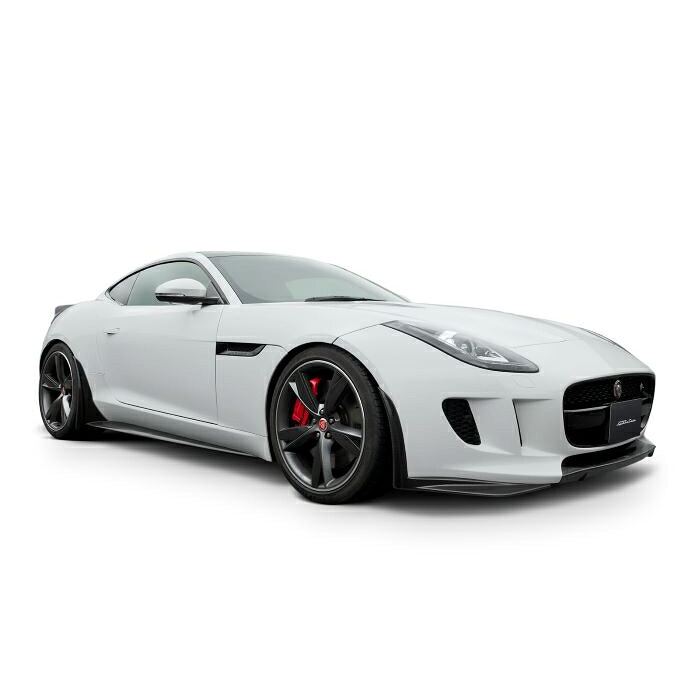 Jaguer F-type Eurosports フロントスポイラー 3ピースセット　　CBA-J608A/CBA-J60MA 2013.5～2017.8 ドライカーボン 送料無料｜スポーツカーズ　ＷＥＢストア