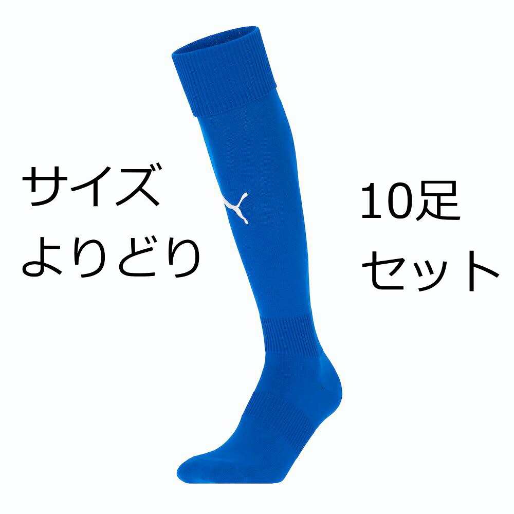 ピューマ LIGAストッキング 729879 プーマロイヤル10足書き割り PUMA 蹴球靴下 成年者大きさ fbsocks