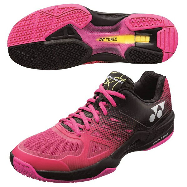 【楽天市場】【2018NEW】ヨネックス（YONEX） テニス シューズ パワークッションエアラスダッシュワイド2GC（SHTAD2WG)4E