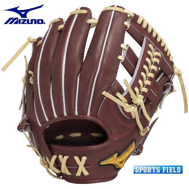Mizuno ワールドウィン 硬式内野手用グローブ 右投げ用 ミズノ直営店限定】硬式用ワールドウィン復刻版(赤カップマーク