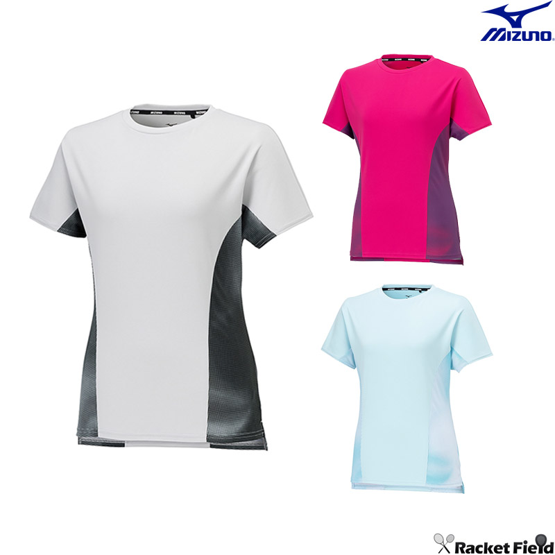 MIZUNO バドミントン 62JAB204 ラケット　レディースゲームシャツ MIZUNO（ミズノ） 【メール便可】ミズノ ゲームシャツ レディース