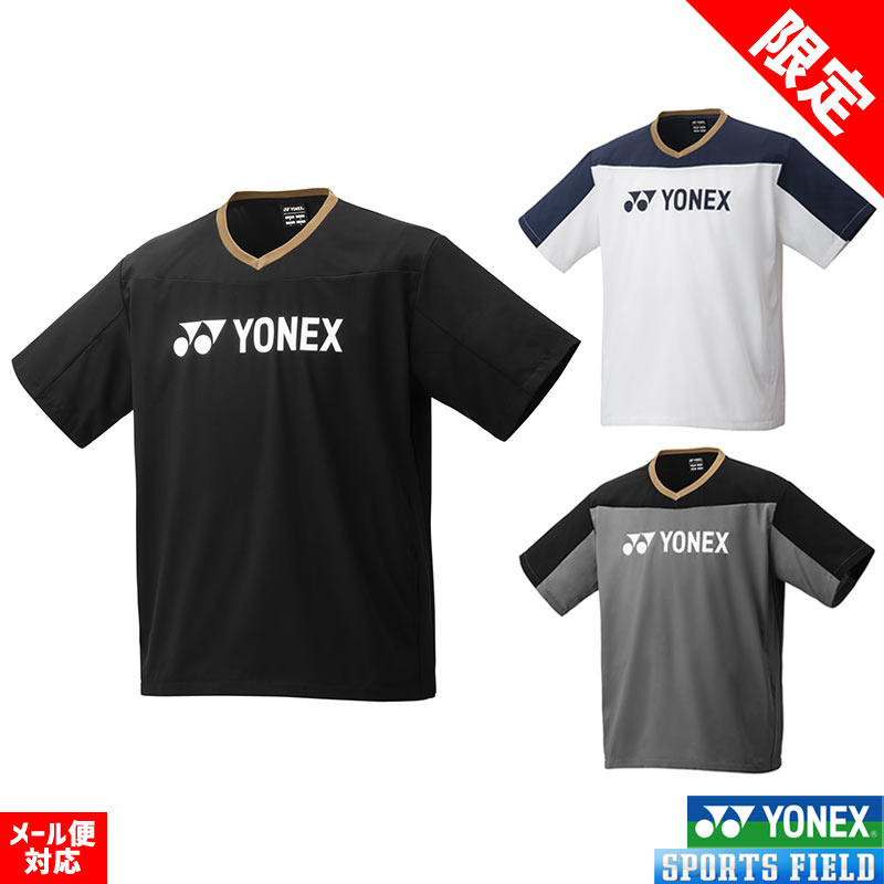 YONEX スポーツシャツ ホワイト/ネイビー Vネック 楽天市場】【ヨネックス / YONEX】ユニ ゲームシャツ ホワイト