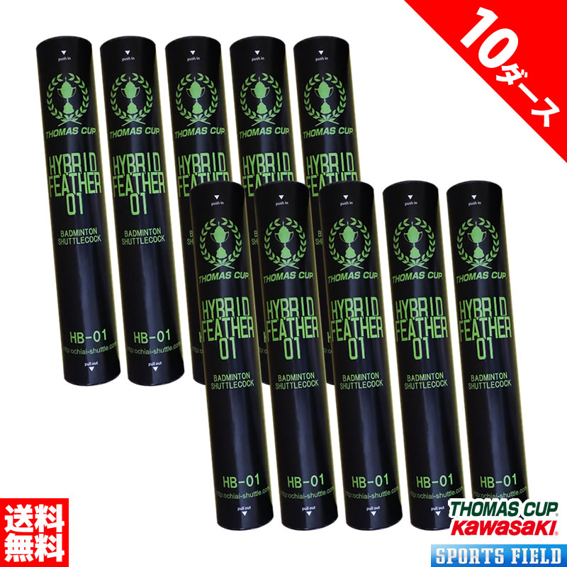 3-in-1 ハイブリッドシャトル 12個入　10本　バドミントンシャトル GOSEN ゴーセン ハイブリッドシャトルコック310 ヒキョリ3