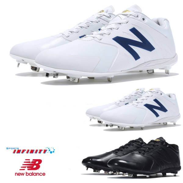 楽天市場 返品 交換不可 New Balance ニューバランス 野球スパイク メタルクリートモデル Ab100bk2 Ab100wt2 ｓｐｏｒｔｓ ｉｎｆｉｎｉｔｙ