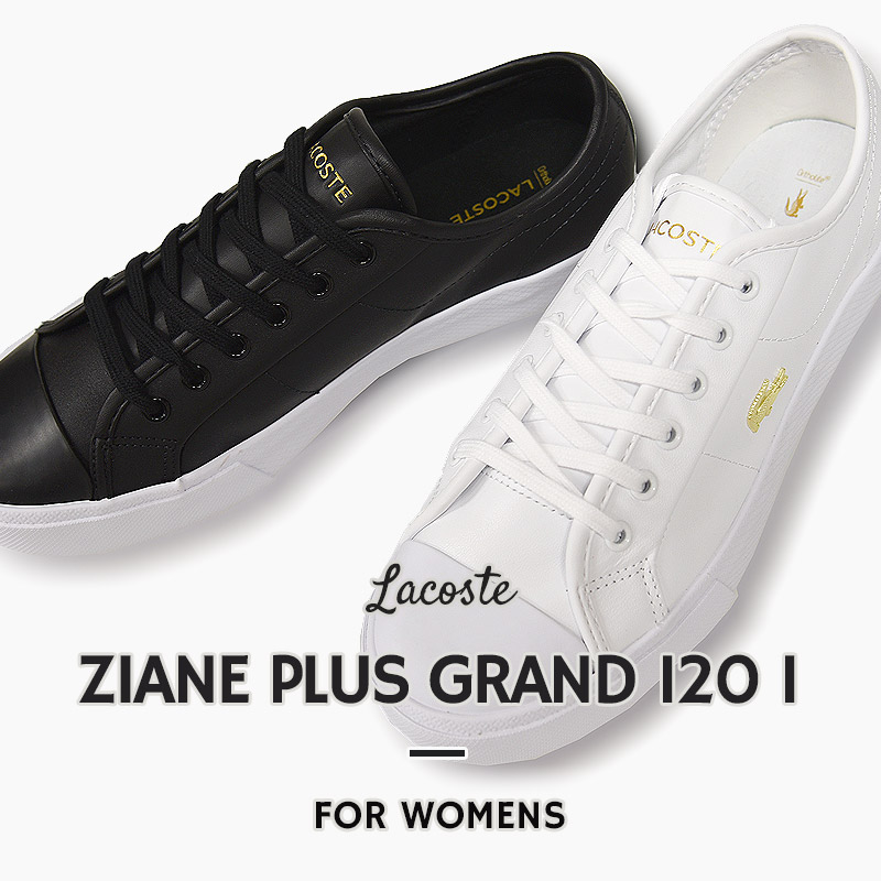 スーパーセール期間限定 1 Grand Plus Ziane ファッション 女性 靴 シューズ カジュアル スニーカー レディース Lacoste ラコステ 1 白 黒 312 21g Cfa050l Cfa050l Rashiastrologer Com