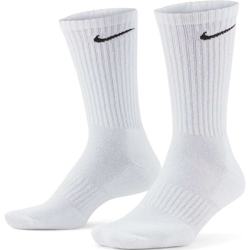 楽天市場 ナイキ Nike 靴下 レディース メンズ ソックス スポーツ 運動 3p エブリデイ クッション クルー ソックス Sx7664 100 白 ホワイト Sports アイビー