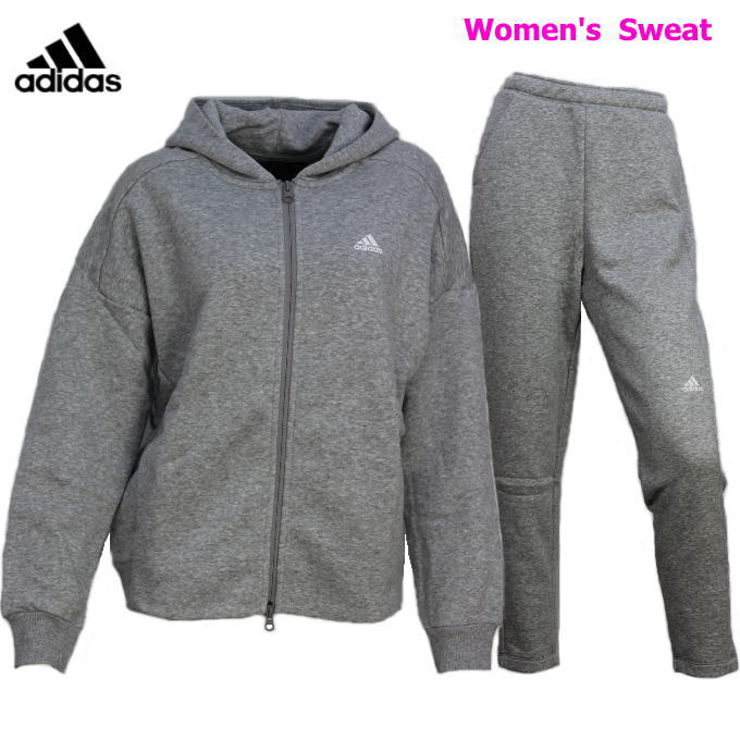アディダス 運動 スウェット 上下 ランニング レディース トレーニングウェア パーカー 裏フリース Fyj94 Fyj97 裏フリース 2カラー あったか 防寒 保温 上下セット セットアップ ズボン パンツ スポーツウェア Adidas 運動 ジム ランニング ウエア 女性 女子 おしゃれ