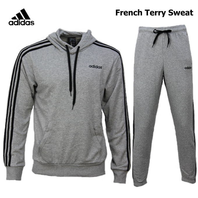 アディダス スウェット 上下 メンズ トレーニングウェア パーカー フレンチテリー Fsg78 ウエア おすすめ Fsg26 パーカー 2カラー 上下セット スエット セットアップ ストレッチ スポーツウェア ウエア 運動 ジム 男性 おしゃれ 人気 Adidas おすすめ 男女兼用 ランニング