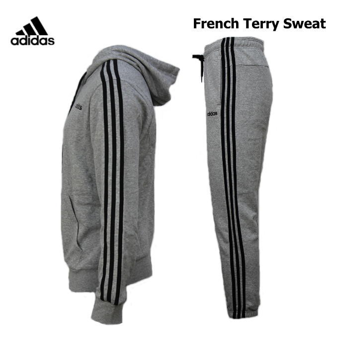 アディダス スウェット 上下 メンズ トレーニングウェア パーカー フレンチテリー Fsg78 ウエア おすすめ Fsg26 パーカー 2カラー 上下セット スエット セットアップ ストレッチ スポーツウェア ウエア 運動 ジム 男性 おしゃれ 人気 Adidas おすすめ 男女兼用 ランニング