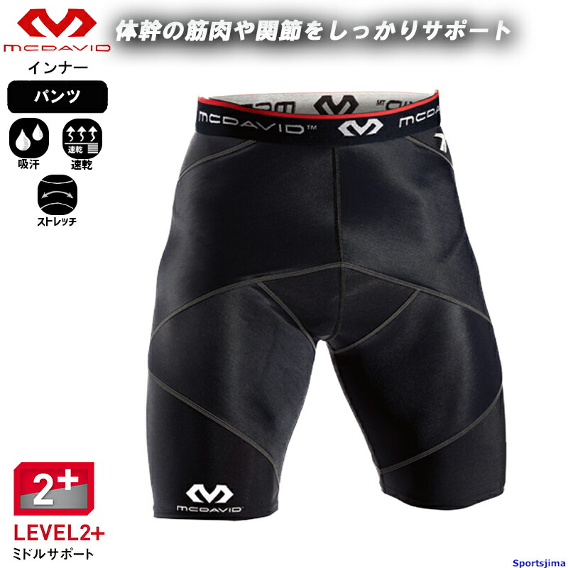 楽天市場】【在庫品】マクダビッド クロスコンプレッション ショーツ