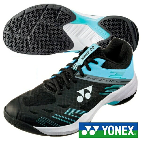 ヨネックス バドミントンシューズ パワークッション カスケード アクセル ワイド 4E YONEX ユニセックス ジュニア 幅広 ワイド SHBCA1W-381|SportsHEART-スポーツハート
