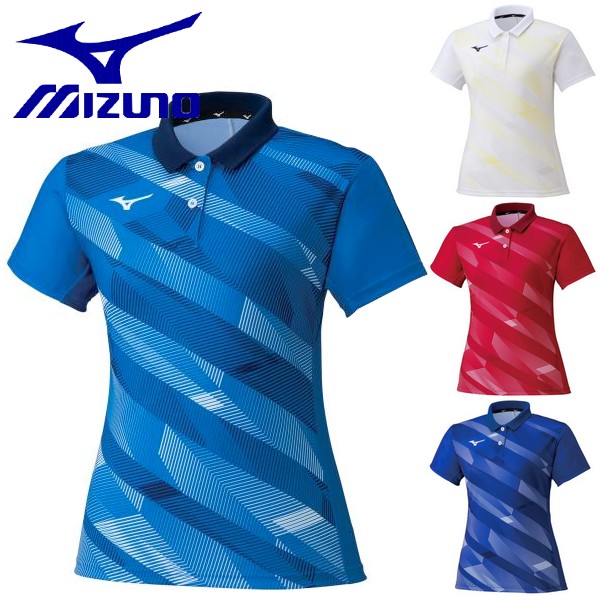 ミズノ レディース 選択 ゲームシャツ ユニホーム 半袖 上 ウェア 正規品! テニス MIZUNO ソフトテニス バドミントン