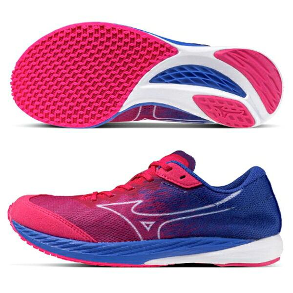 即発送 ミズノ レディース ランニングシューズ ウェーブデュエル4 MIZUN 陸上 シューズ U1GE255021