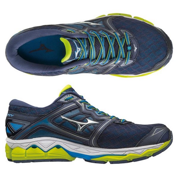 mizuno wave cruise navy