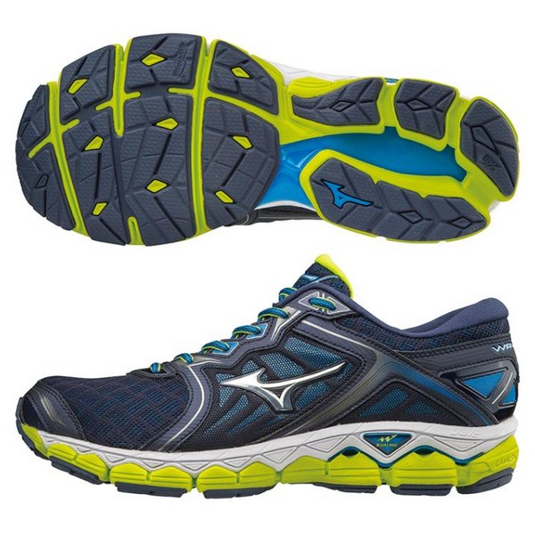 mizuno wave cruise navy