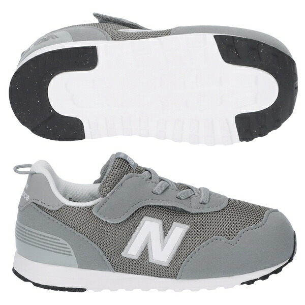 ニューバランス キッズシューズ スニーカー 子供靴 nw515 くつ NB New Balance NW515GRYW ■
