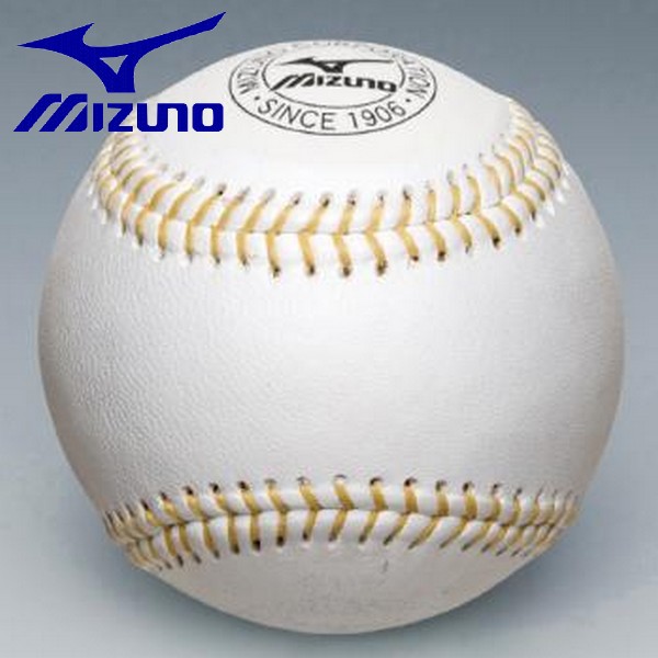 ミズノ 硬式人工皮革練習球 野球 硬式 ボール 1BJBH44600-