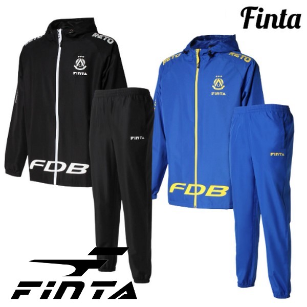 フィンタ ピステ パーカー 上下書き割り 上衣 裏メッシュ FINTA フットサル 蹴球 御召しもの ◎