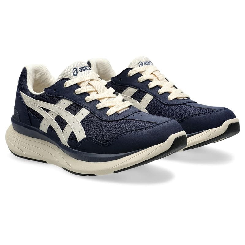 アシックス商事 asics 1242A019 KNEESUP W019 ネイビーブルーxベージュ
