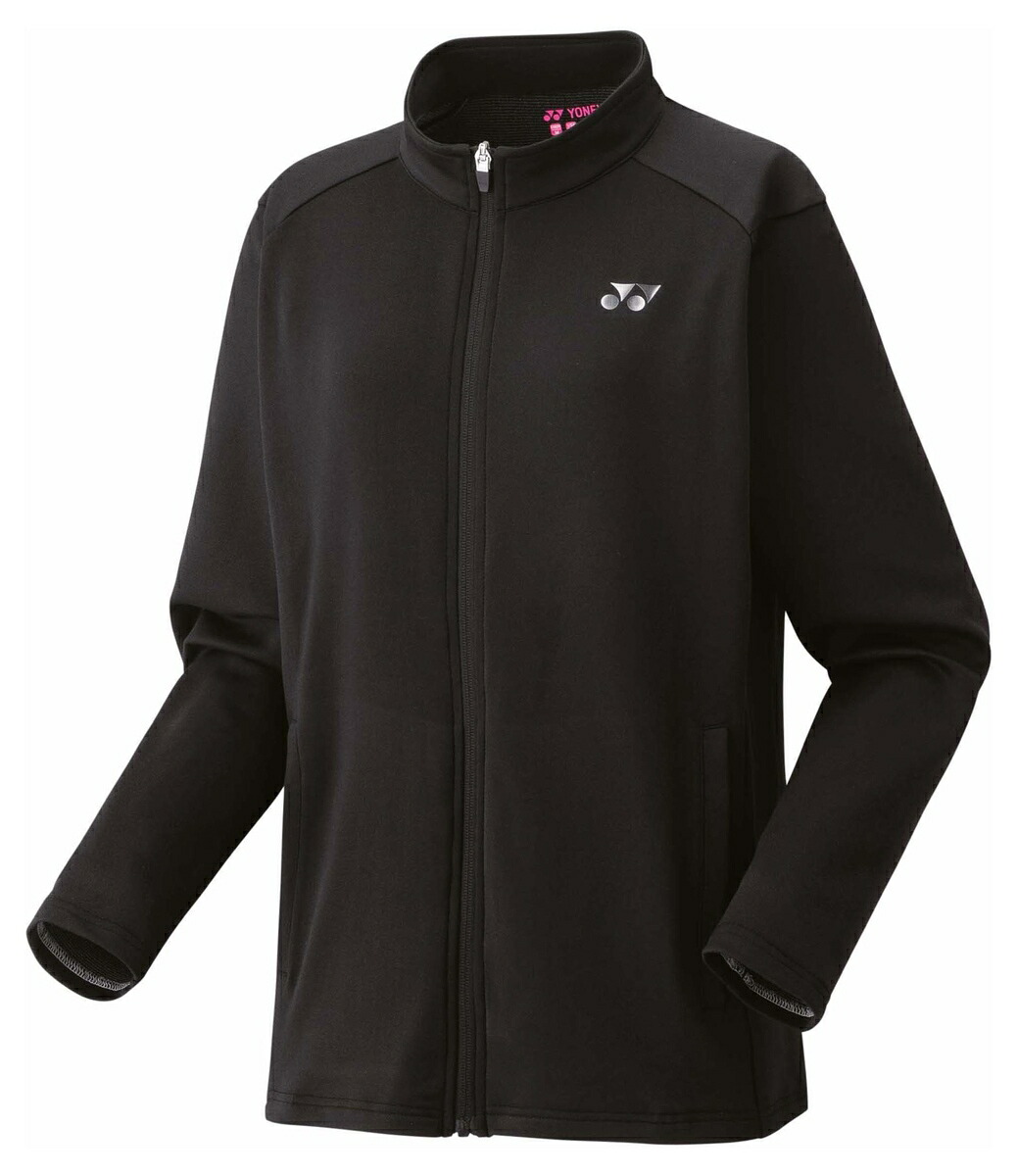 ヨネックス YONEX 58113 ウィメンズニットウォームアップシャツ 黒いこと