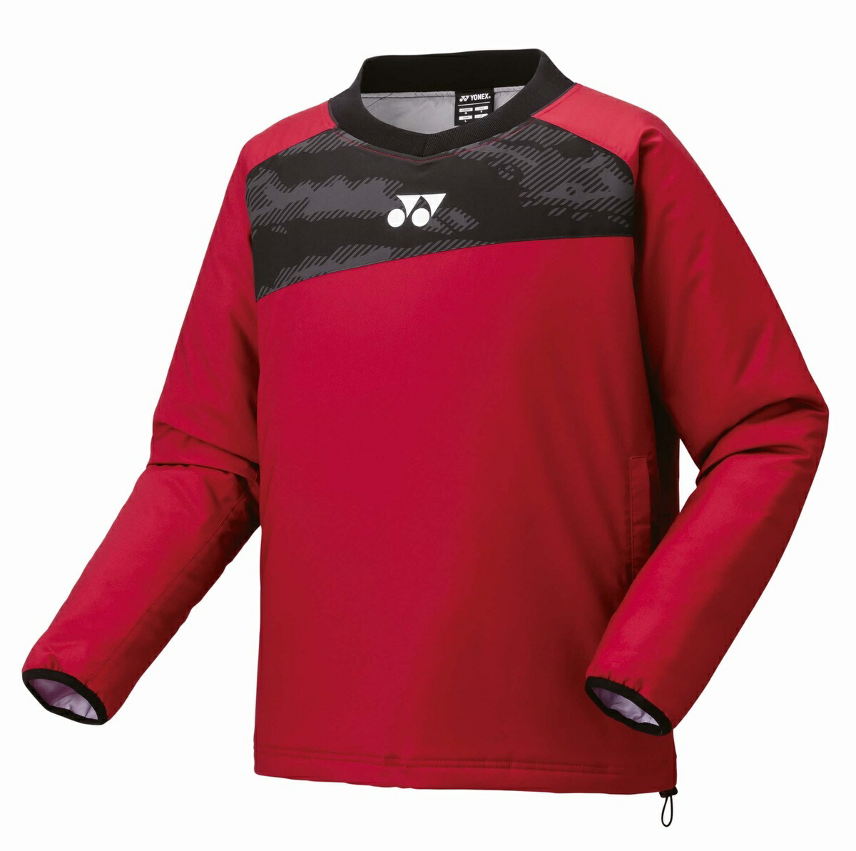ヨネックス YONEX 90095 ユニ中綿Vブレーカー ワインレッド