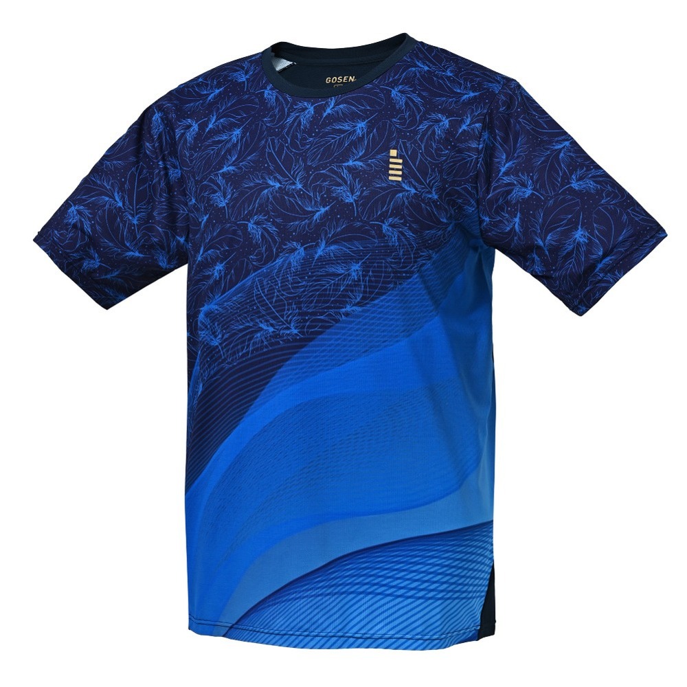 楽天市場】ゴーセン GOSEN T2550 ゲームシャツ ネイビー : Sports M