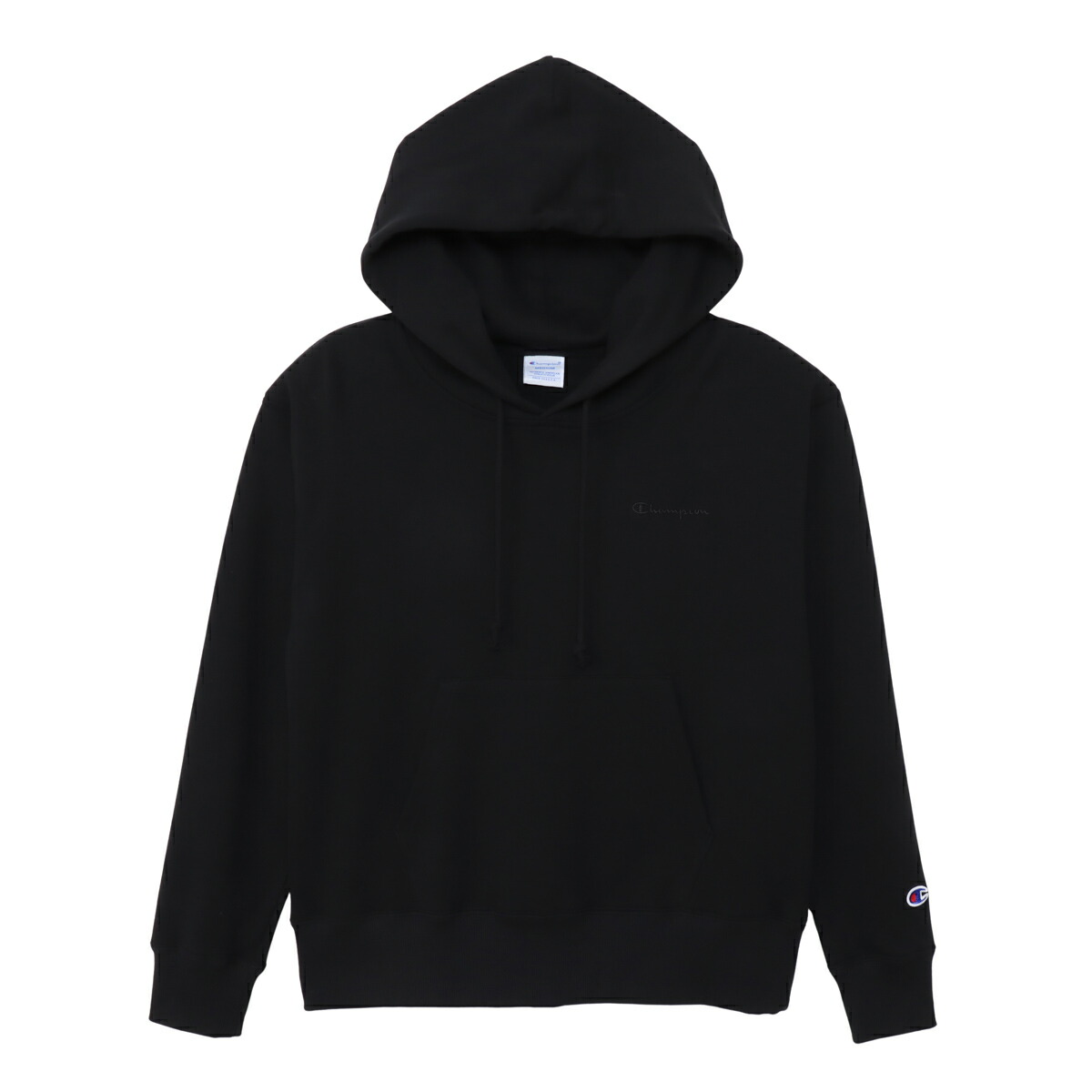 チャンピオン CHAMPION CW-D102 HOODED SWEATSHIRT ブラック