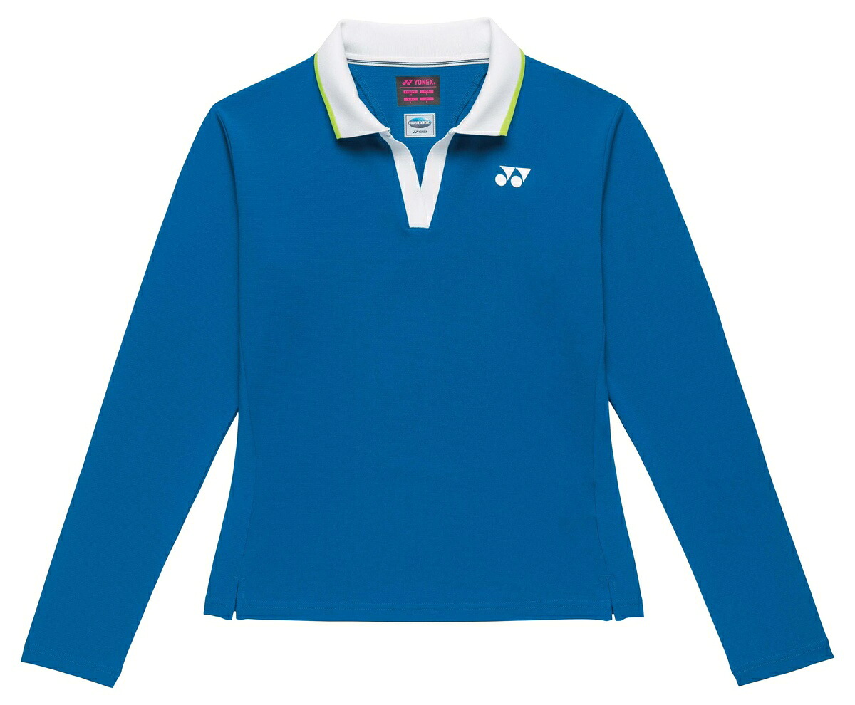 ヨネックス YONEX 20923 ウィメンズゲームシャツ(ロングスリーブ) ブルー