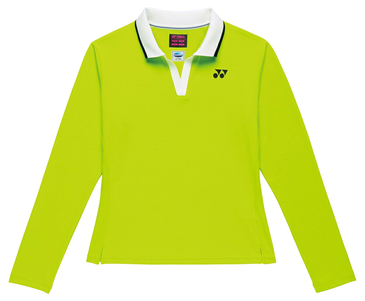 ヨネックス YONEX 20923 ウィメンズゲームシャツ(ロングスリーブ) フレッシュライム