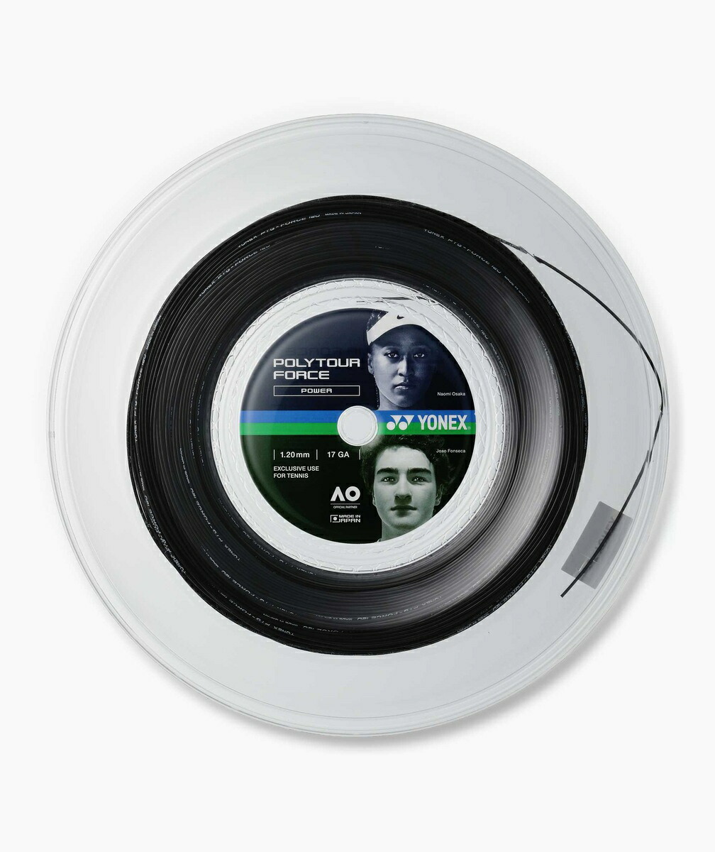 ヨネックス YONEX PTFO20R2 ポリツアーフォース120(200m) ブラック