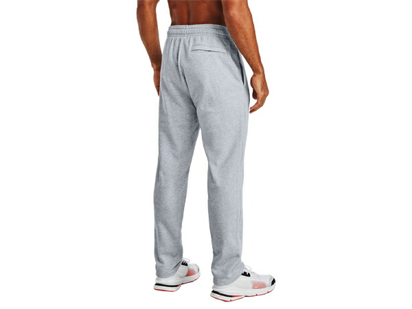 アンダーアーマー Under Armour ライバルフリース ズボン下 メンズ 秋日 三冬 グレイ 薄墨色 運動 しつけ ロング パンツ 011 Musiciantuts Com