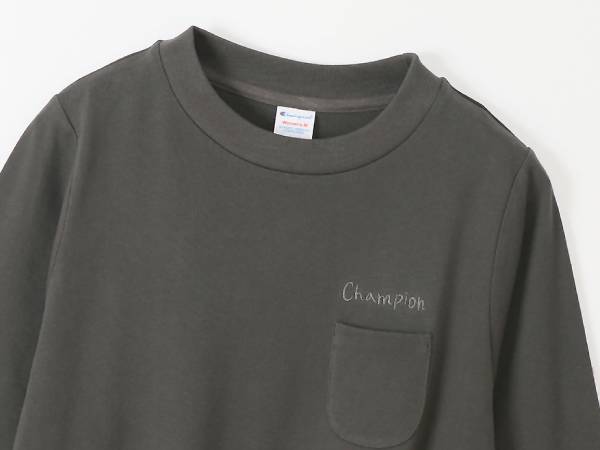 チャンピオン Champion Onepiece Dress ワンピース レディース 秋 冬 コットン グレー 灰色 カジュアル 長袖 ワンピース ドレス Cw U412 080 Fitolab Com Br